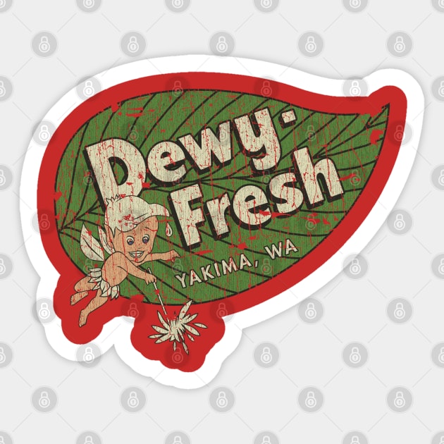 Dewy-Fresh Apples 1956 Sticker by JCD666